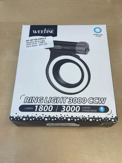 Weefine Used Weefine Ring Light 3000 CCW 