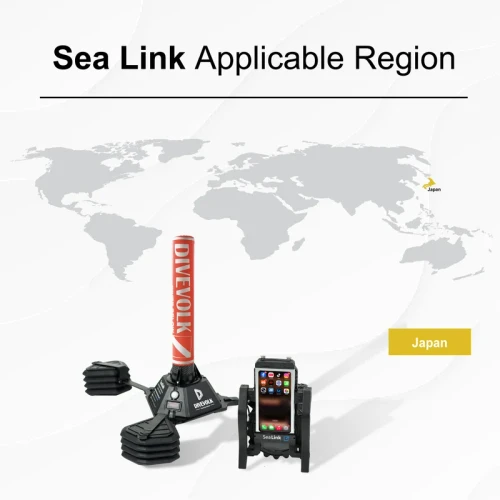DIVEVOLK SeaLink Underwater Smartphone Data Transmitter
