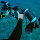  Divevolk Remote Control with 2 Optic Fibre Cables 
