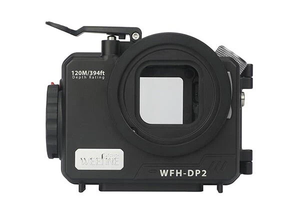 Weefine WFH-DP2 aluminum DJI Osmo Action 6 underwater housing