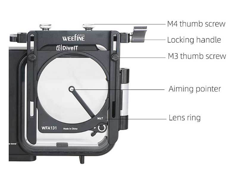 Weefine LH-01 Flip Lens Holder