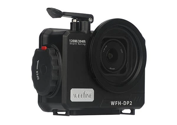 Weefine WFH-DP2 quick release underwater wet lens setup