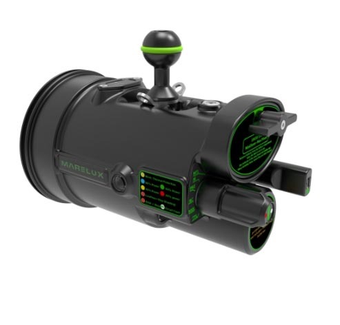 Marelux Apollo III 3.0 strobe configured for high-speed MTL underwater burst photography