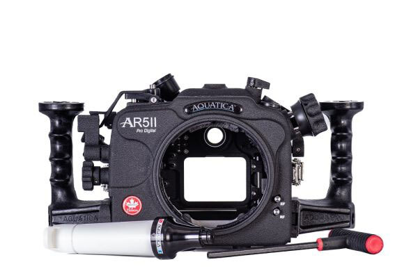 Aquatica Surveyor vacuum monitoring system installed on housing