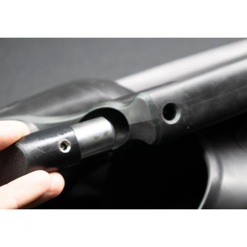 Halcyon Vector Pro ballast inserts installed in fin