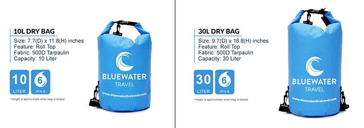 Bluewater Photo Travel Dry bag