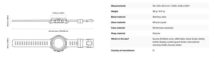suunto d5 dive computer