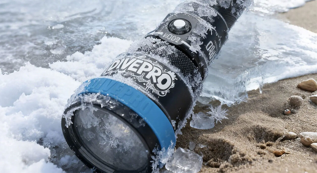 DivePro S30Z 3000 lumen zoomable dive light
