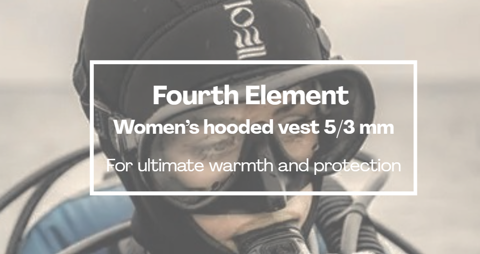 Fourth Element Women's Hooded Vest 5/3mm title