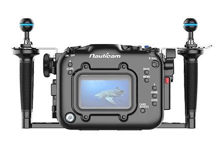 Nauticam NA-FX5 housing control layout for Sony FX5