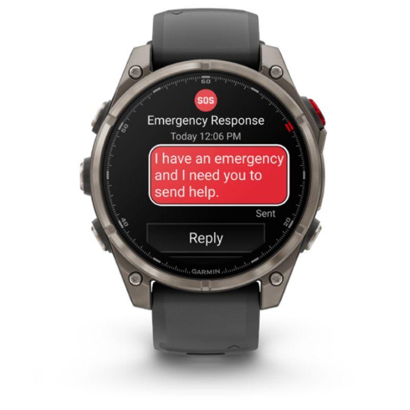 Garmin Fēnix 8 Pro LTE and satellite connectivity