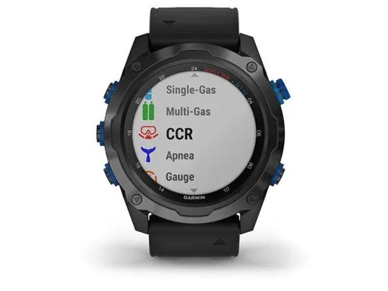 Garmin Descent Mk2i with titanium bezel and SubWave air integration