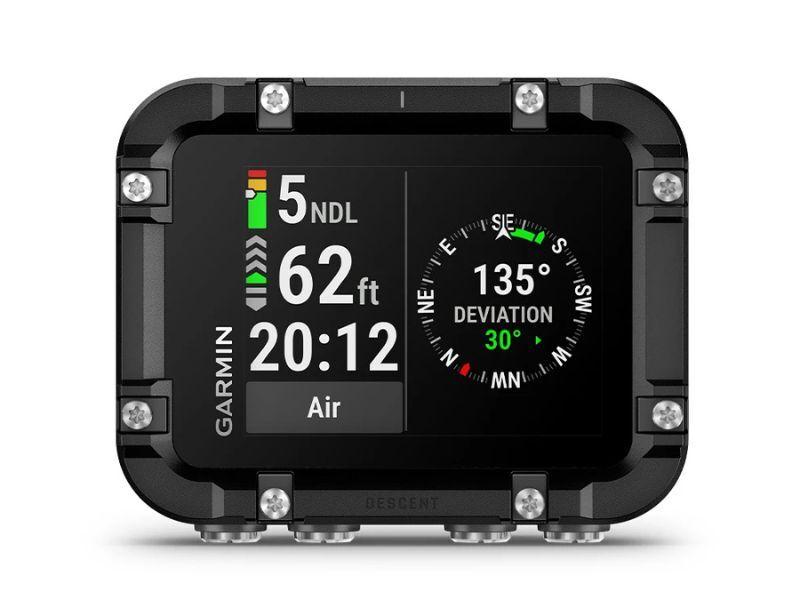 Garmin Descent X30 underwater use with compass and NDL Aware metrics