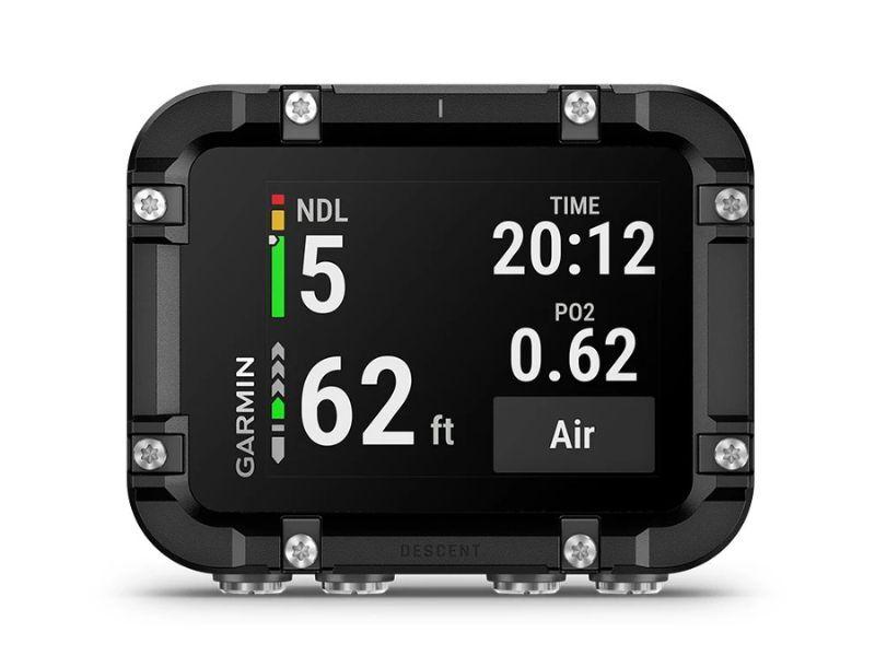 Garmin Descent X30 large 2.4-inch color screen close-up