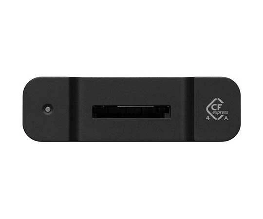 Sony MRW-G3 transferring CFexpress Type A files to a laptop after a dive