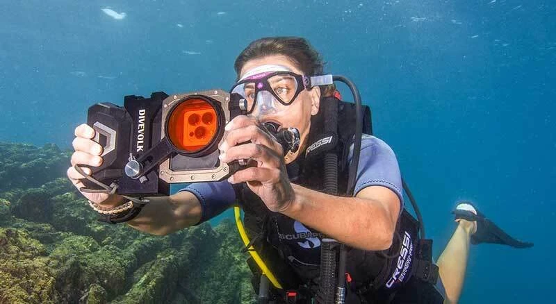 DiveVolk SeaTouch 6 Pro smartphone housing underwater touchscreen housing