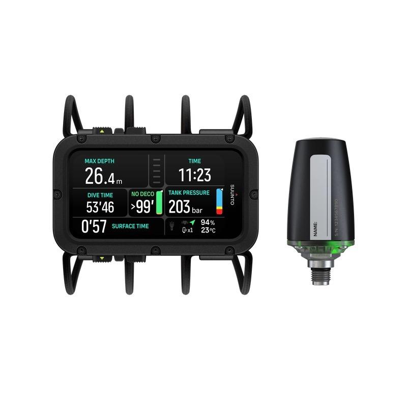 Suunto Nautic Dive Computer package with Tank Pod option for wireless gas tracking