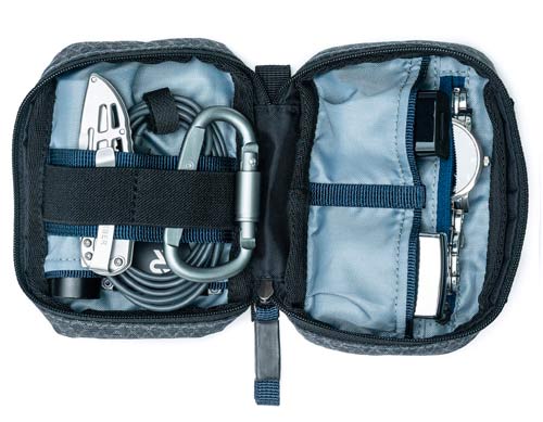 iJustine EDC Tech Pouch  EDC Tech Bag Organizer – Kondor Blue