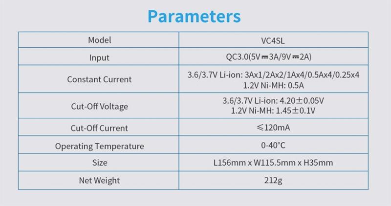 Xtar battery charger