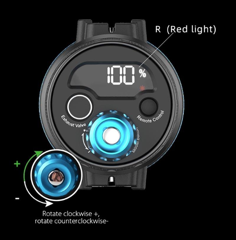 Anodized aluminum housing and sealed controls on Weefine Smart Focus 5000 V2