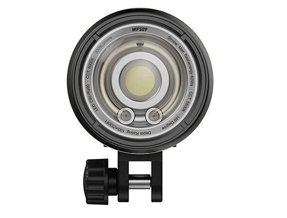 Weefine WFS09 ring-shaped strobe tube with dome port