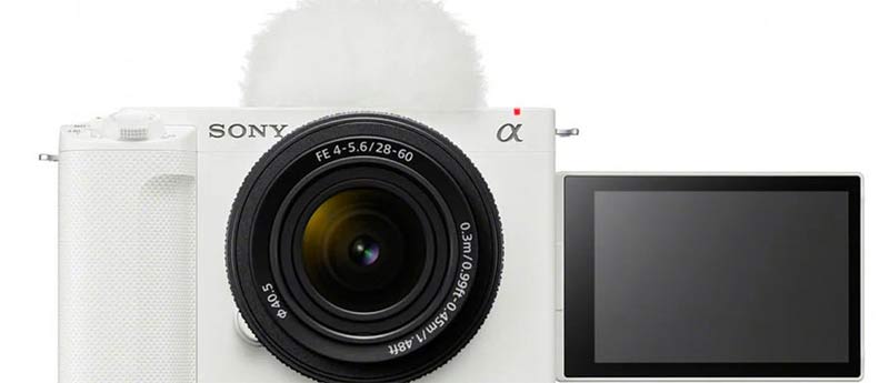 Sony ZV-E1 white camera body