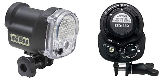 Sea & Sea YS-01 Solis underwater strobe