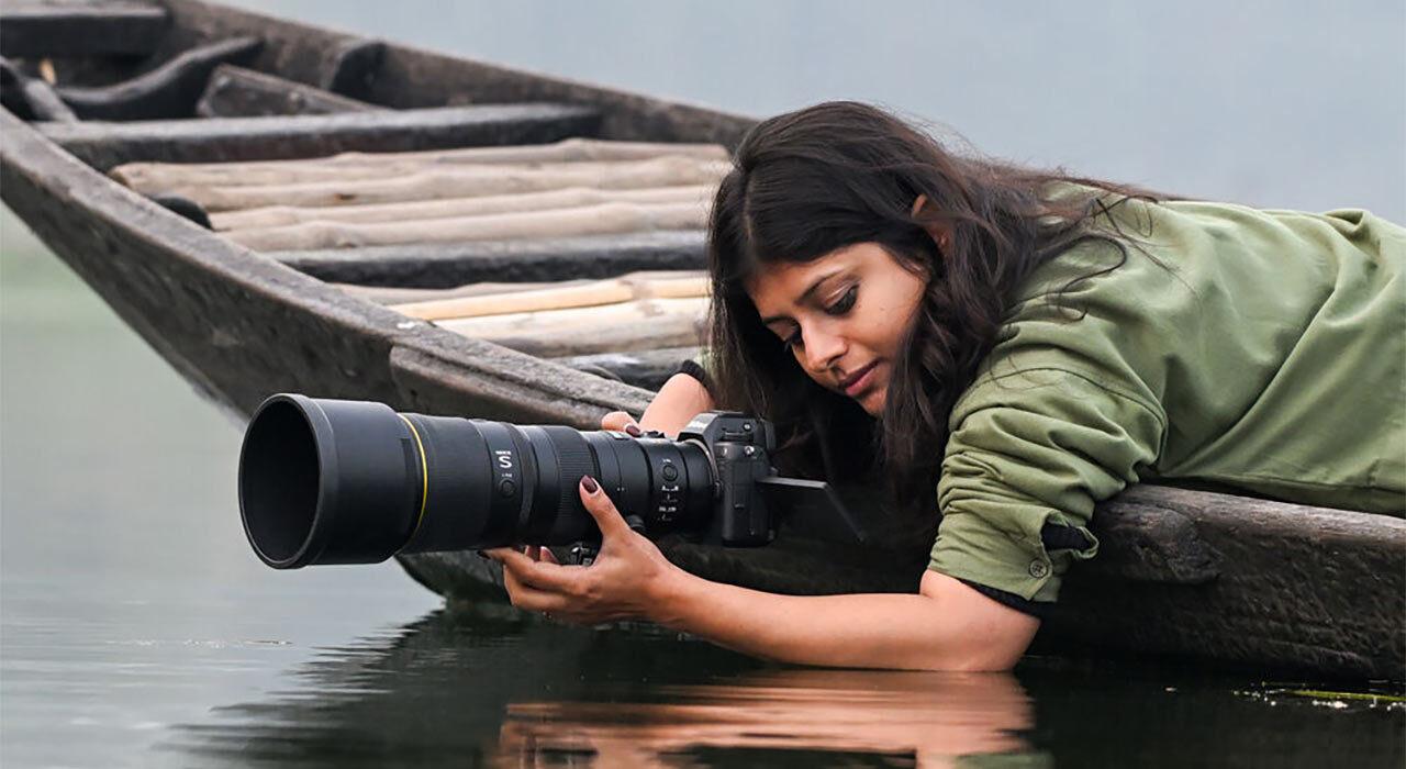 Nikon Z8 mirrorless camera paired with NIKKOR Z 180&ndash;600mm f/5.6&ndash;6.3 lens