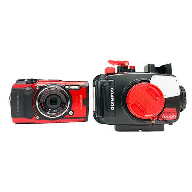 Olympus TG-6 Camera and Housing Bundle