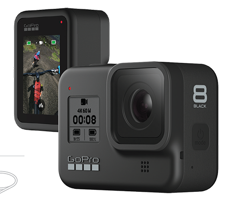 Câmera GoPro Hero 8 Black + MEUDOME