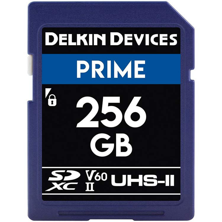 Delkin Devices Prime UHS-II SDXC Memory Card (280MB/s)