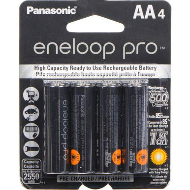 Panasonic Eneloop AA Rechargeable Batteries 2's Pack, Batteries, Panasonic, Power & Batteries, Technology — Discount Office