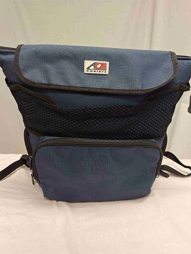 USED: AO Cooler 18 Pack BackPack Cooler (Navy Blue)