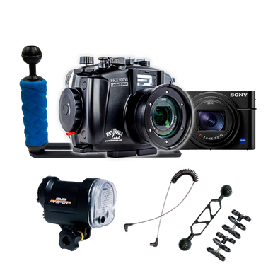 Fantasea RX100 VI Camera, Housing and YS-01 Strobe Package