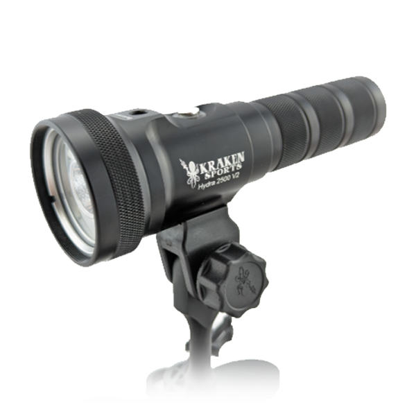 Kraken Sports Hydra 2500 V2 Underwater Video Light