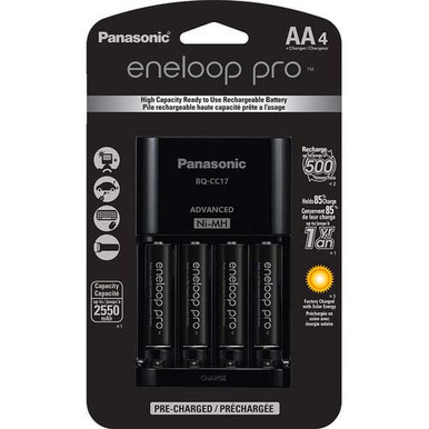 Panasonic Eneloop Pro 4 x Ni-MH AAA batteries, 930 mAh