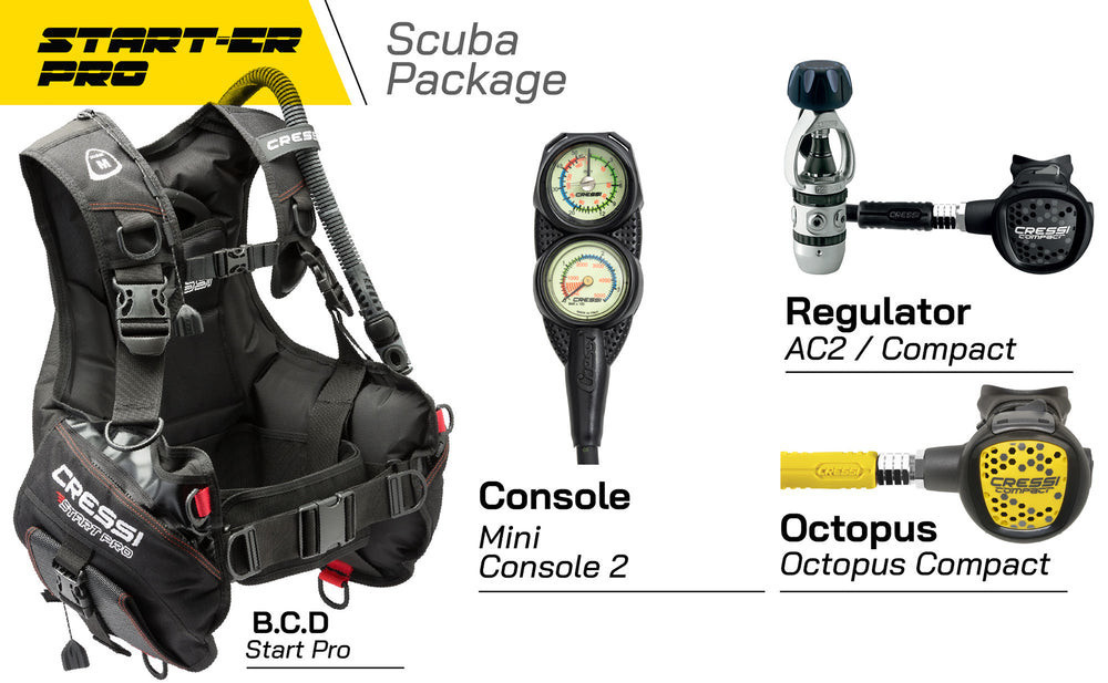 Cressi Start-ER Pro Package