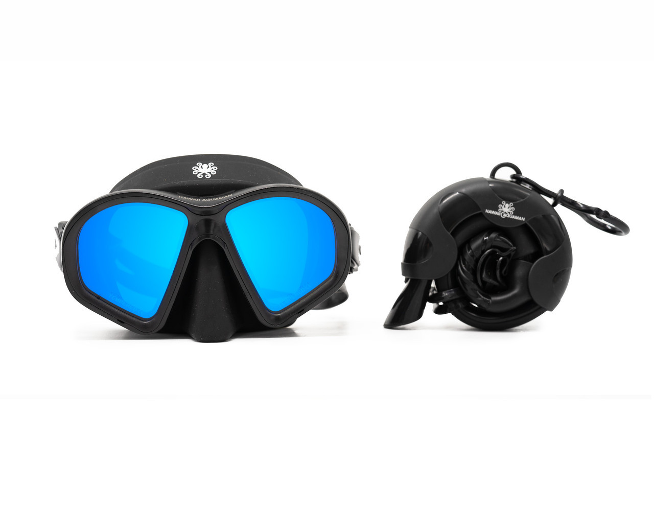 HI Supreme Hawaii Aquaman Freediving Mask and Snorkel Set