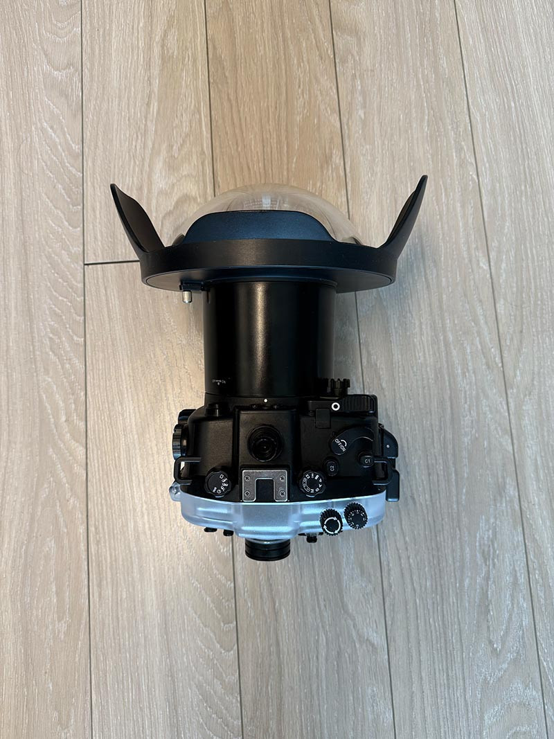 USED: Seafrogs Sony A1 40M/130FT Underwater camera housing plus Accessories