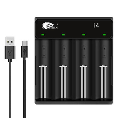 Imren 18350/18650 Rechargeable Battery Charger with 4 Bays Imren 18350/18650 Rechargeable Battery Charger with 4 Bays