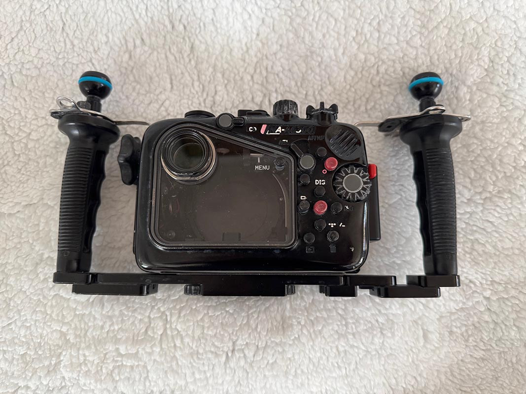 USED: Nauticam A6300 housing with Sony A6300 Camera Body only