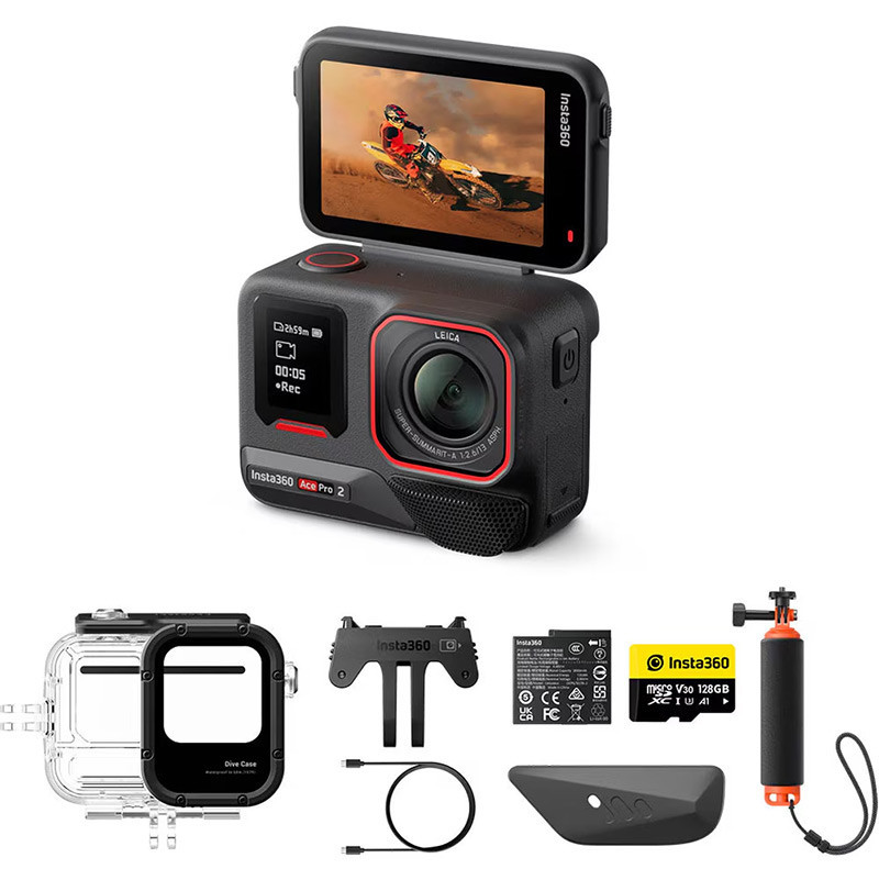Insta360 Ace Pro 2 Action Camera Dive Bundle