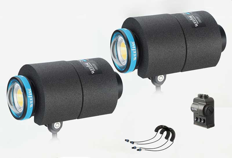 Weefine Solar Flare 13000 Pro Underwater Video Light Kit
