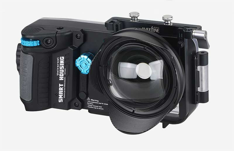 Weefine WFH07X Universal Smartphone Housing and Wet Lens Kit