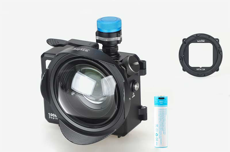 Weefine WFH-GP1 GoPro Dive Housing & Wide Wet Lens Kit