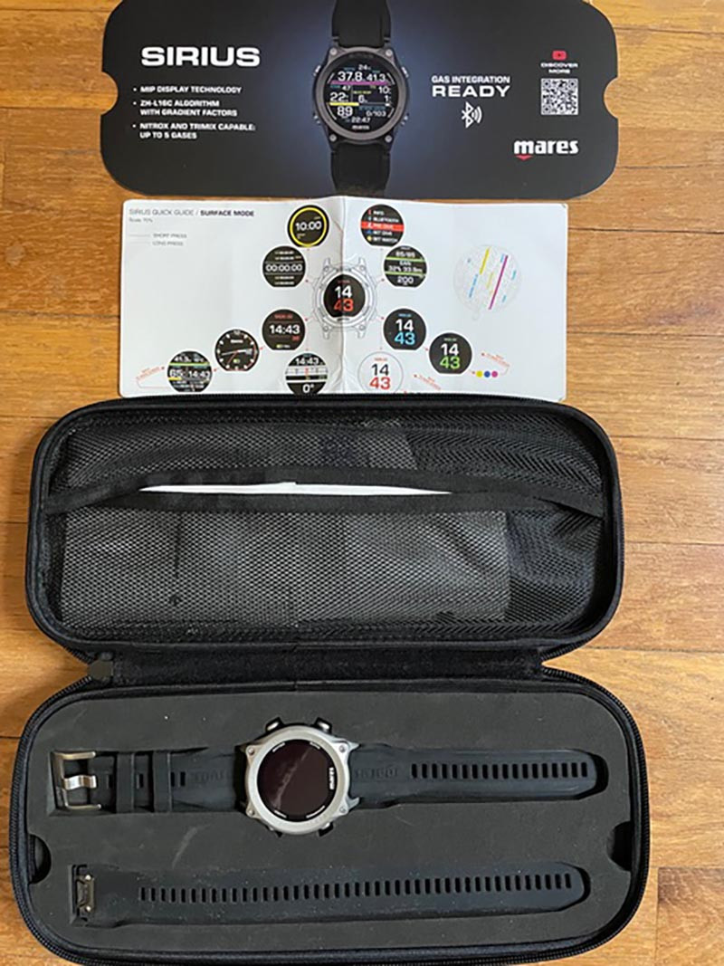 USED Mares Sirius Dive Computer