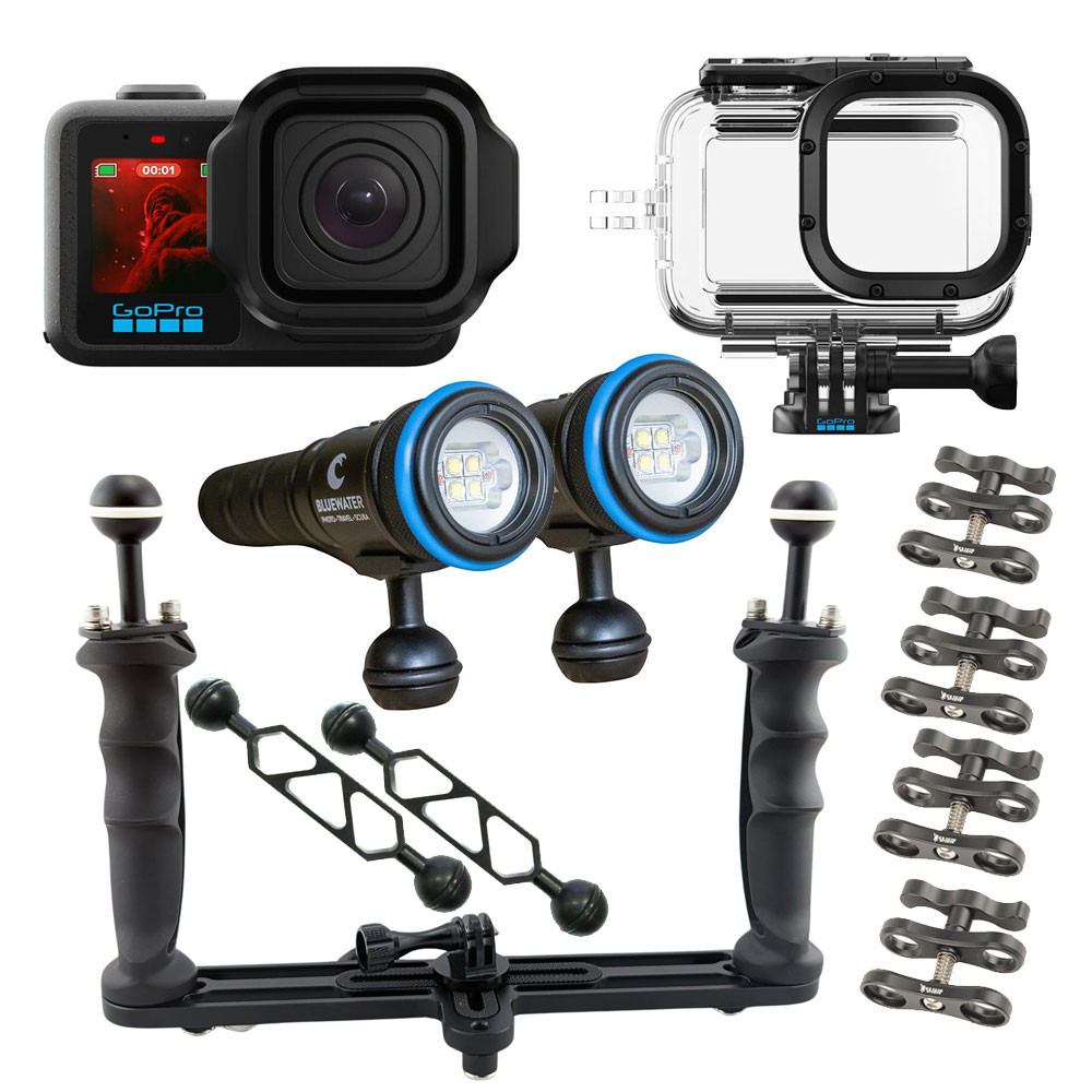 Bluewater GoPro MISSION 1 Pro Advanced Underwater Video Kit