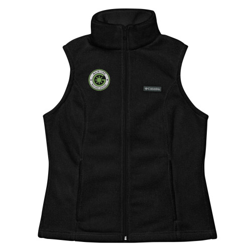 Main Line Nature Guides - Women’s Columbia fleece vest with Light Color Logo