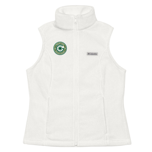 Main Line Nature Guides - Women’s Columbia fleece vest with Dark Color Logo