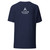 ACCELER FITNESS Unisex t-shirt dark colors with light gray logo